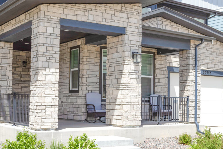 Western Ledge home exterior, Pioneer