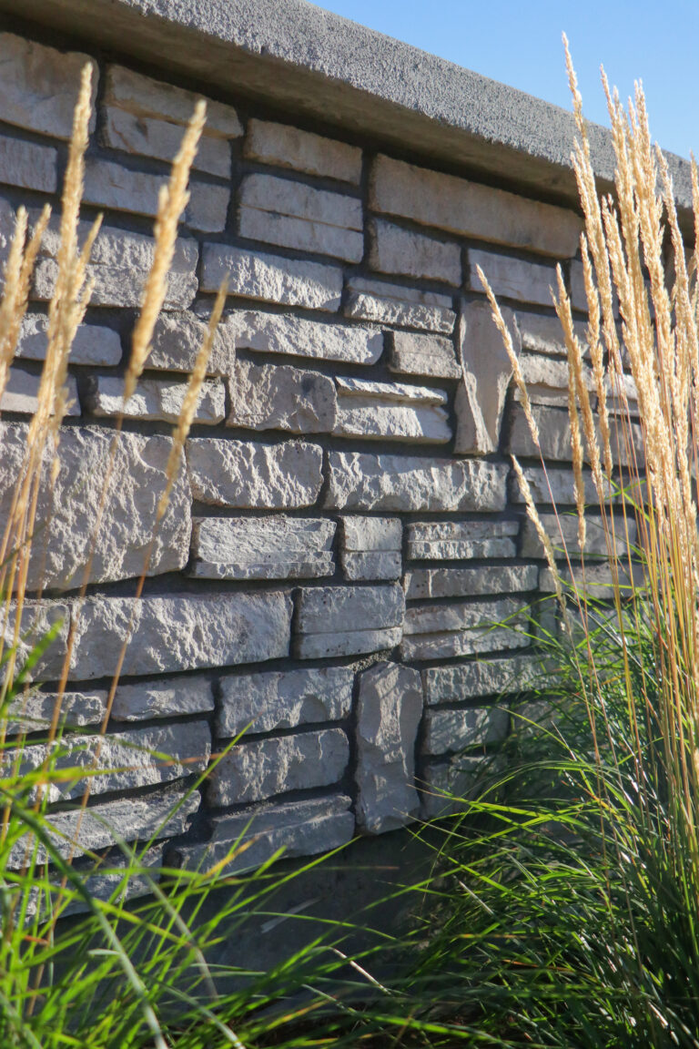 Ash Cobble sunset stone veneer