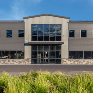 mountain view stone on exterior of building