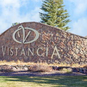 moss stone veneer used in neighborhood signage