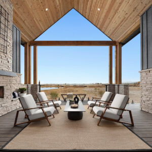 hgtv home dry stack ledge patio