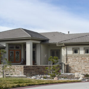 kansas ledge on exterior of home