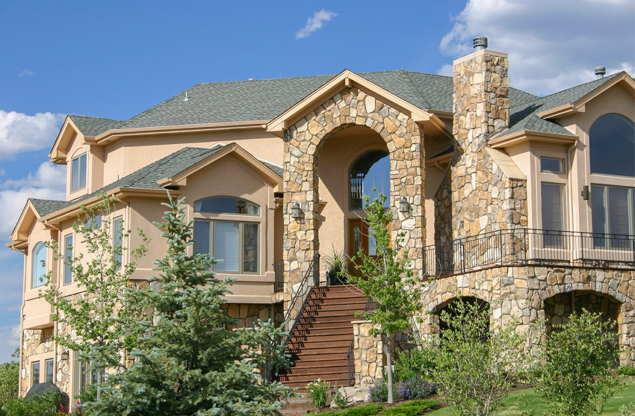 fieldstone on exterior of home