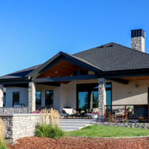 Exterior of home, Ash Cobble