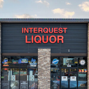 ledge exterior of interquest liquor