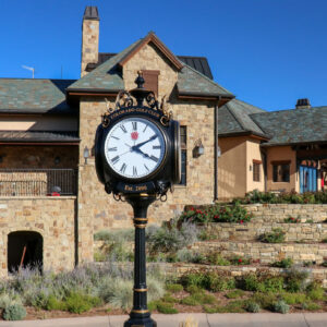 natural stone exterior at colorado golf club