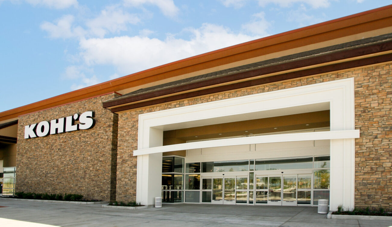 kohl's with ledge stone veneer