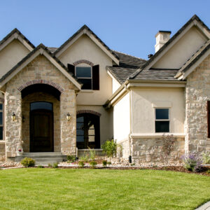 fieldstone on exterior of home