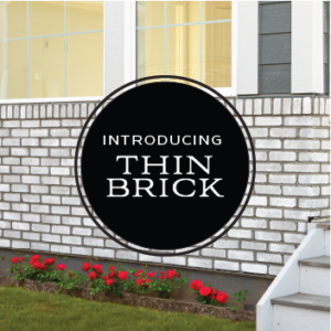 thin brick announcement sunset stone